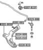 NISSA 5450195F0A Control Arm-/Trailing Arm Bush